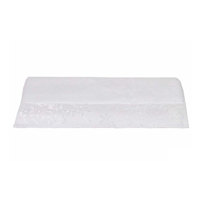 Махровое полотенце "DORA", размер 30x50, цвет белый