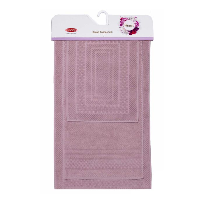 Коврики для ванной "CHEQUERS", 40х60, 50х90, 60х100, цвет розовый