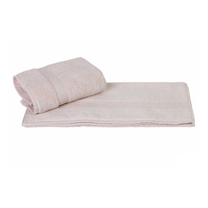 Махровое полотенце "FIRUZE", размер 50х90 см, цвет бежевый