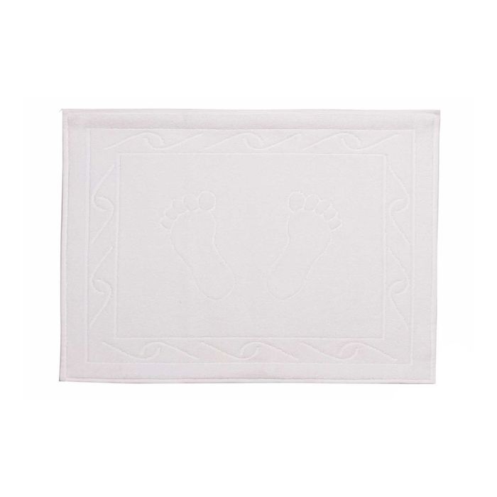 Махровое полотенце для ног "HAYAL", размер 50x70, цвет белый