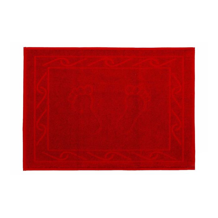 Махровое полотенце для ног "HAYAL", размер 50x70, цвет медный