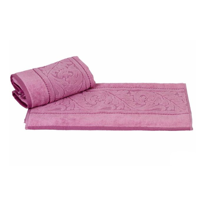 Махровое полотенце "SULTAN", размер 100х150 см, цвет розовый