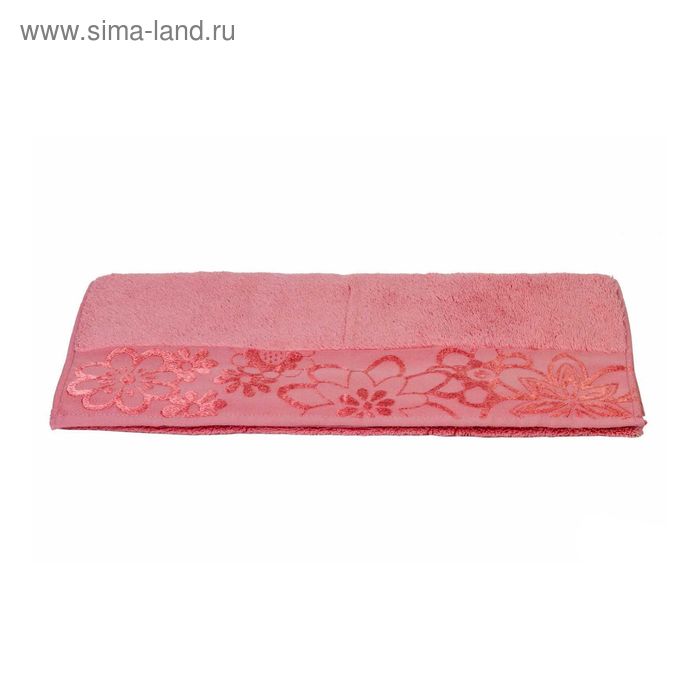 Полотенце Dora, размер 50 х 90 см, розовый