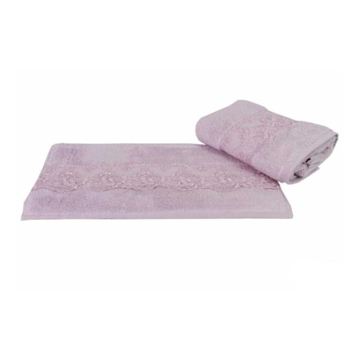 Махровое полотенце "SIDELYA", размер 50х90 см, цвет лиловый