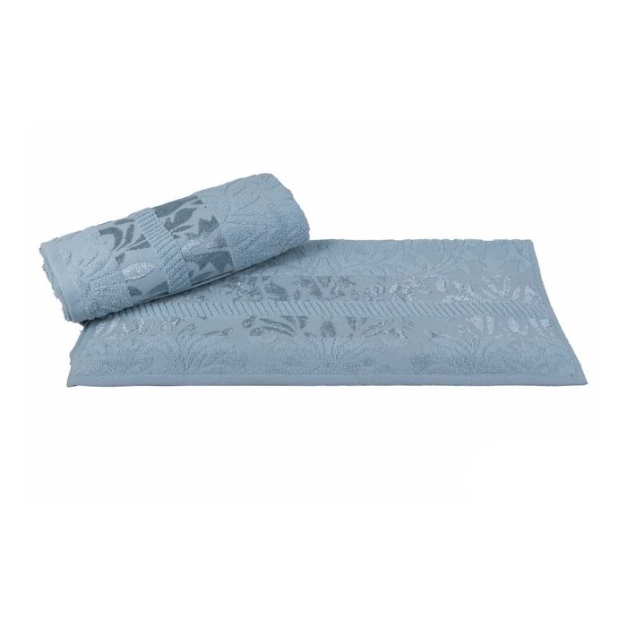 Махровое полотенце "VERSAL", размер 50х90 см, цвет зелёный