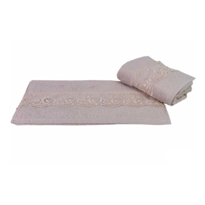 Махровое полотенце "SIDELYA", размер 70х140 см, цвет бежевый