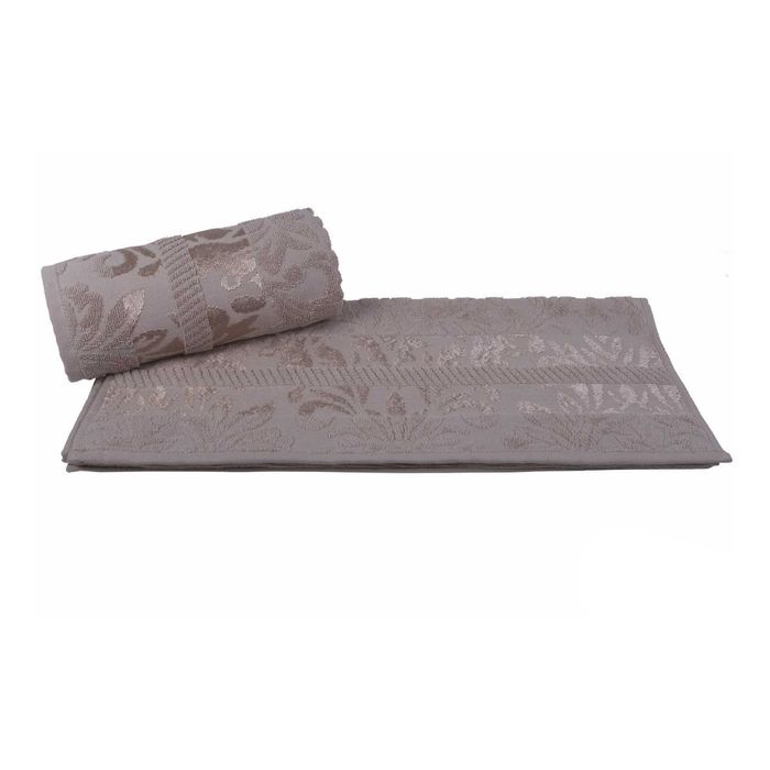 Махровое полотенце "VERSAL", размер 70х140 см, цвет коричневый