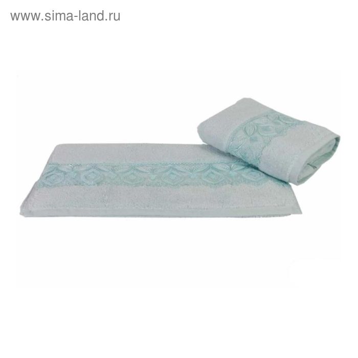 фото Полотенце sidelya, размер 70 × 140 см, зелёный hobby home collection