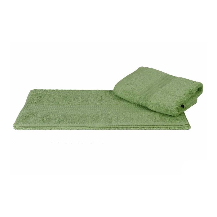 Махровое полотенце "RAINBOW", размер 70х140 см, цвет зелёный