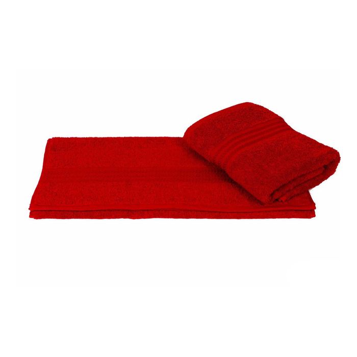 Махровое полотенце "RAINBOW", размер 70х140 см, цвет красный