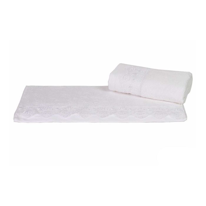 Махровое полотенце "ALMEDA", размер 70х140 см, цвет белый