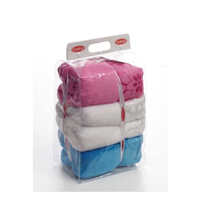 Махровые полотенца в сумке "DORA", размер 70х140 см (3 шт.)