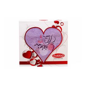 

Полотенце Love, размер 50 × 90 см, лиловый