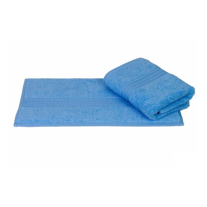 Махровое полотенце "RAINBOW", размер 70х140 см, цвет светло-голубой