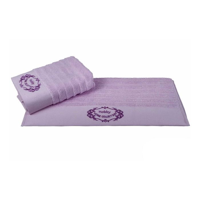 Махровое полотенце "ZAFIRA", размер 50х90 см, цвет розовый