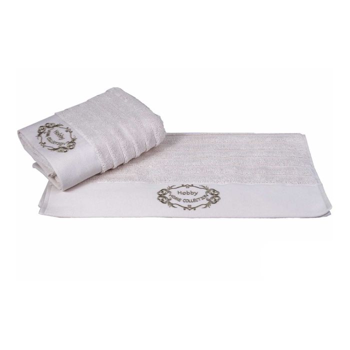 Махровое полотенце "ZAFIRA", размер 70х140 см, цвет кремовый