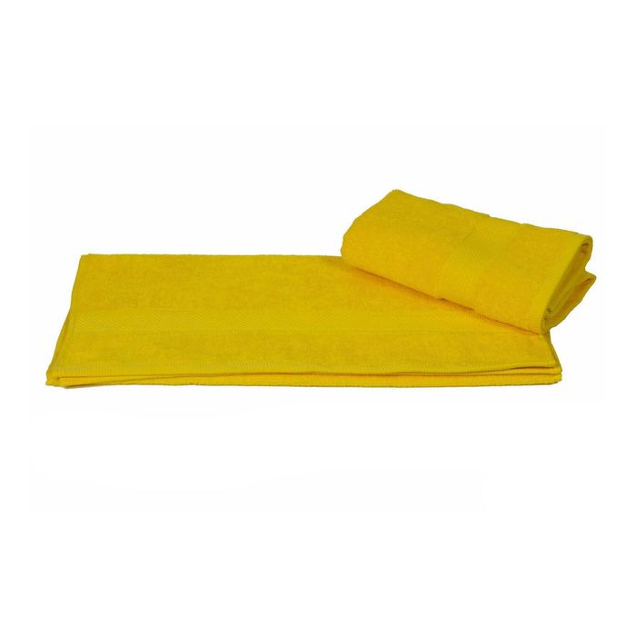 Махровое полотенце "BERIL", размер 100х150 см, цвет жёлтый