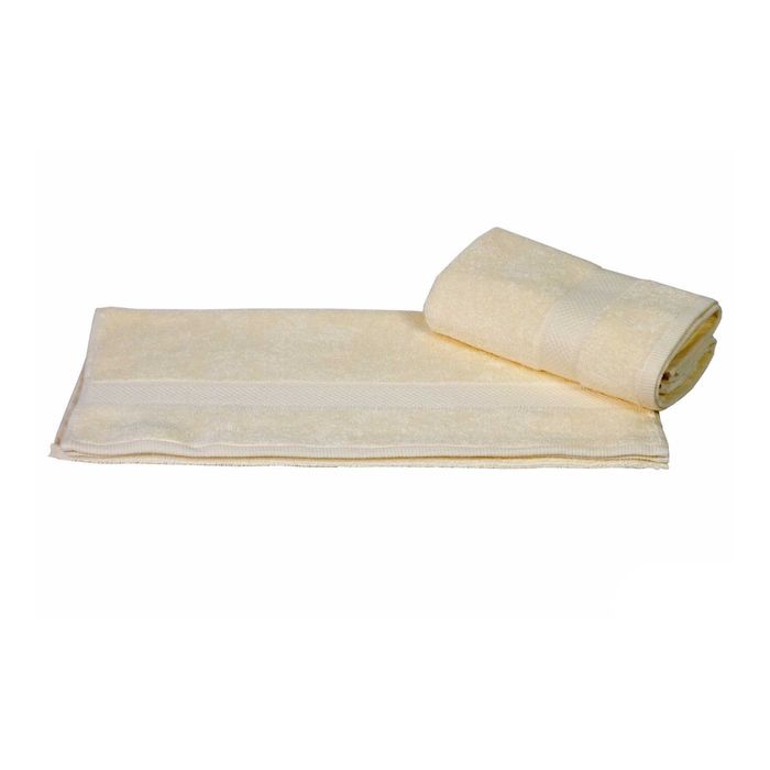 Махровое полотенце "BERIL", размер 100х150 см, цвет кремовый