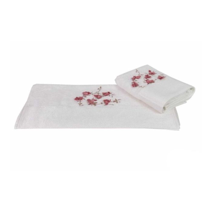 Махровое полотенце "BEYRA", размер 50х90 см, цвет кремовый