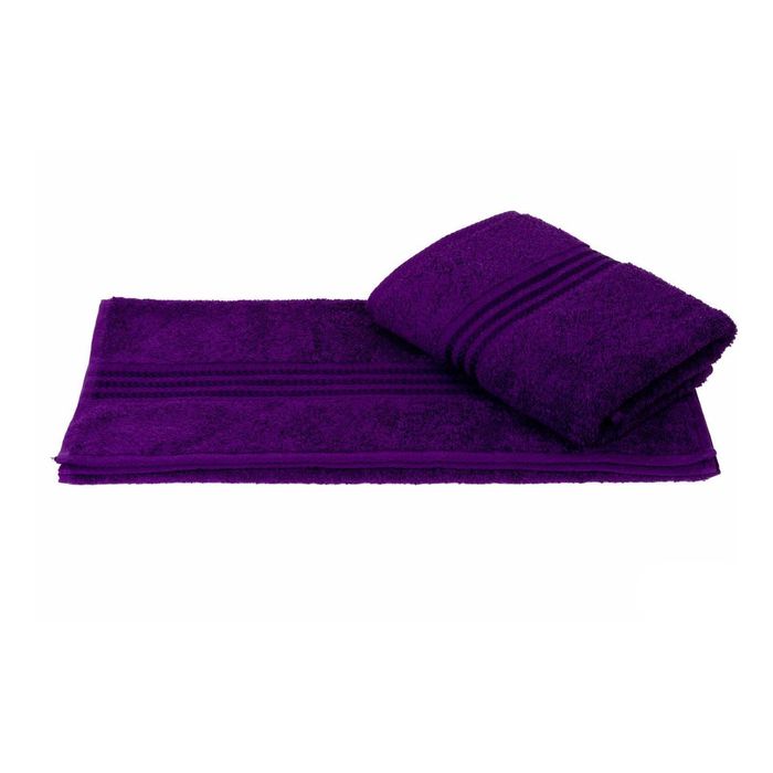 Махровое полотенце "RAINBOW", размер 70х140 см, цвет фиолетовый
