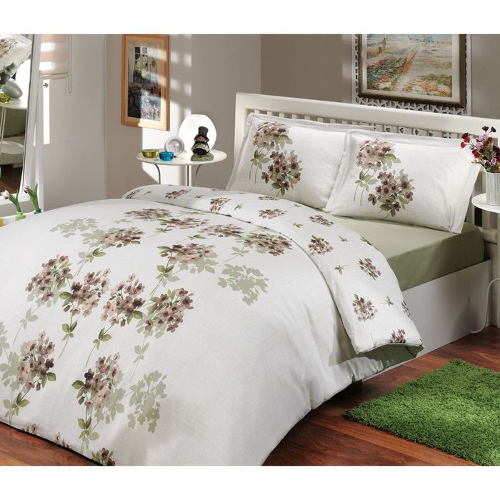 КПБ "VIYELLA" 2 сп., размер 180х220, 220х240, 50х70, 70х70 по 2 шт., цвет коричневый, ранфорс 2644