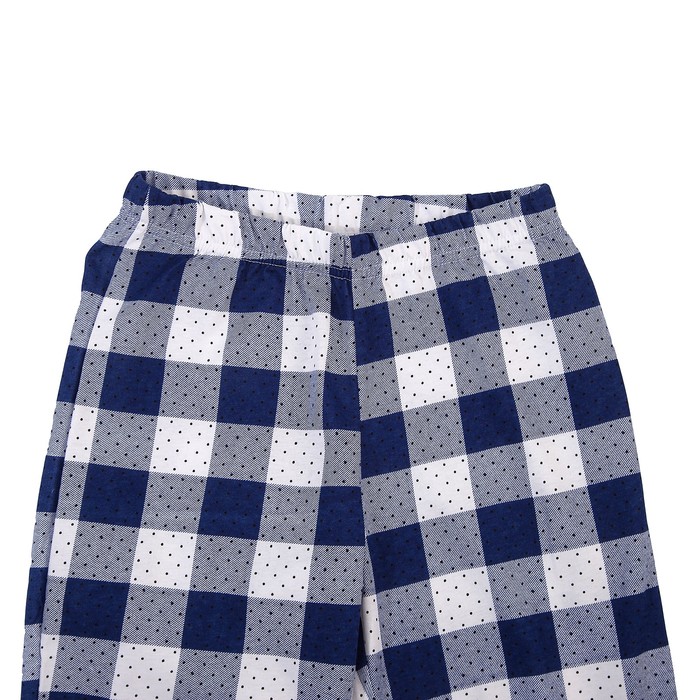 Пижама женская (джемпер, брюки) Кошки-мышки цвет синий, р-р 52