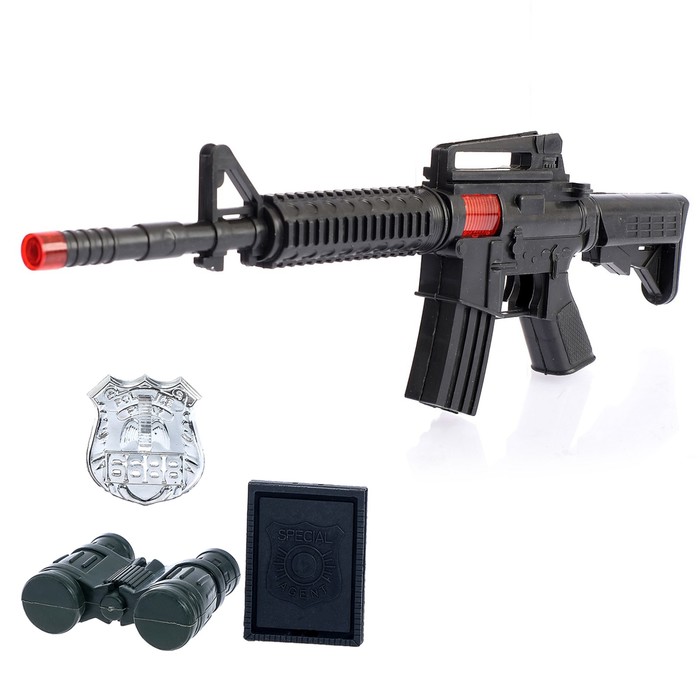 Набор полицейского "М16", 4 предмета