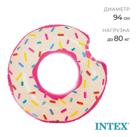 Круг для плавания «Пончик» 94 х 23 см, от 9 лет 56265NP INTEX