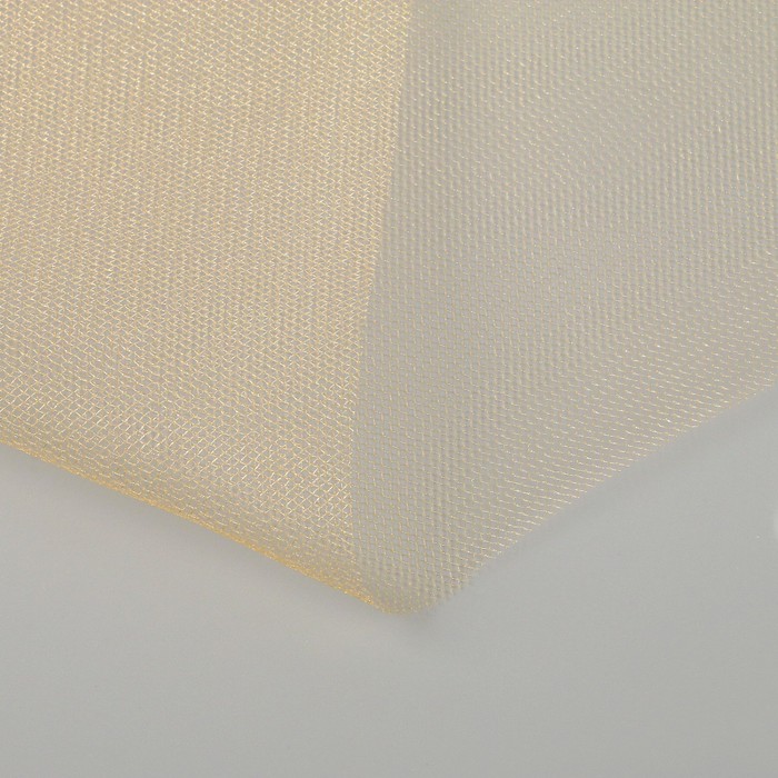 Фатин для свадебного декора, размер 1 м*1м  в упаковке, цвет золотой