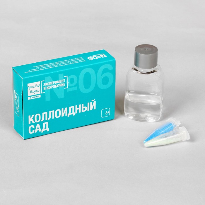 Эксперимент в коробочке "Коллоидный сад"