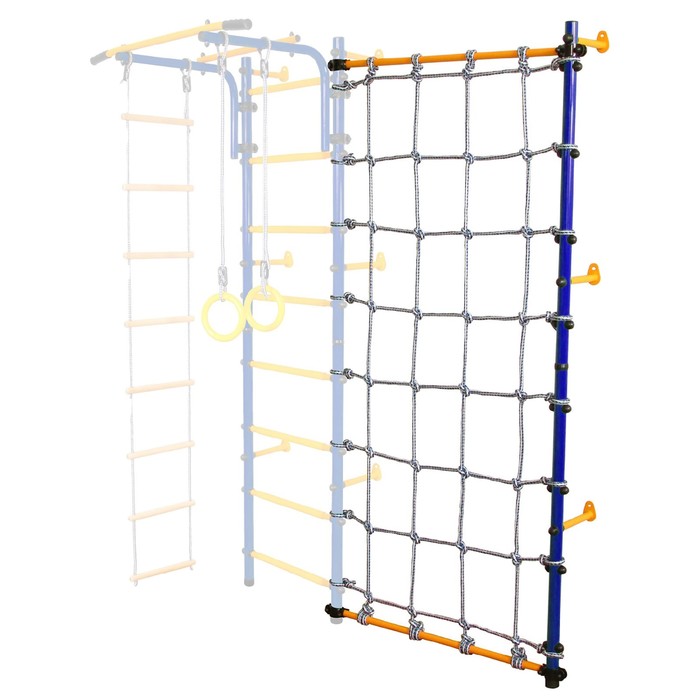 Стойка-сетка ЮА "Пристенная", цвет синий