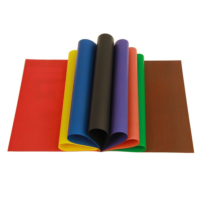 Бумага цветная двухсторонняя А4, 8 листов, 8 цветов "МиМиМишки", микс