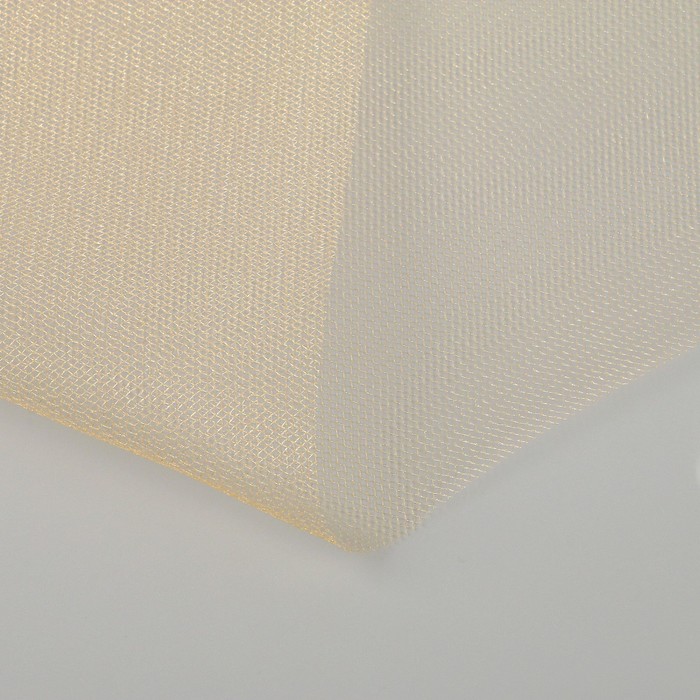 Фатин для свадебного декора, размер 0,5 м*0,5 м  в упаковке, цвет золотой