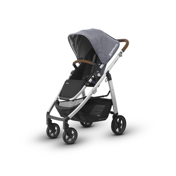 Коляска прогулочная UPPAbaby Cruz 2018 GREGORY (blue melange) голубой меланж