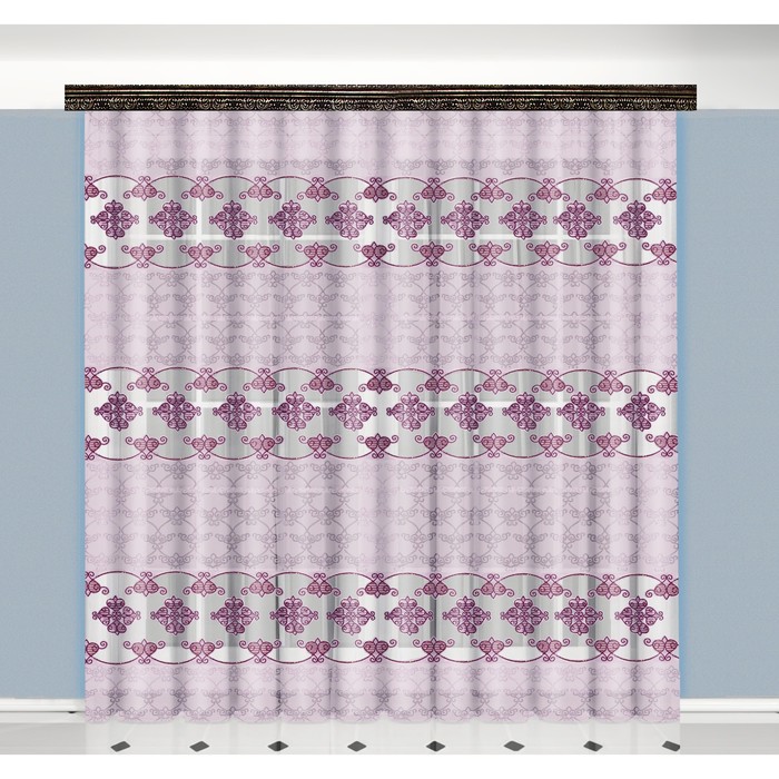 Тюль 03316 "Орнамент", ш 200 х в 265 см