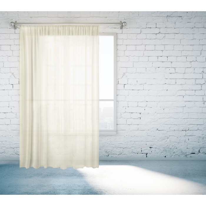 Тюль 55670-14 "Легкость", ш 150 х в 260 см, молочный