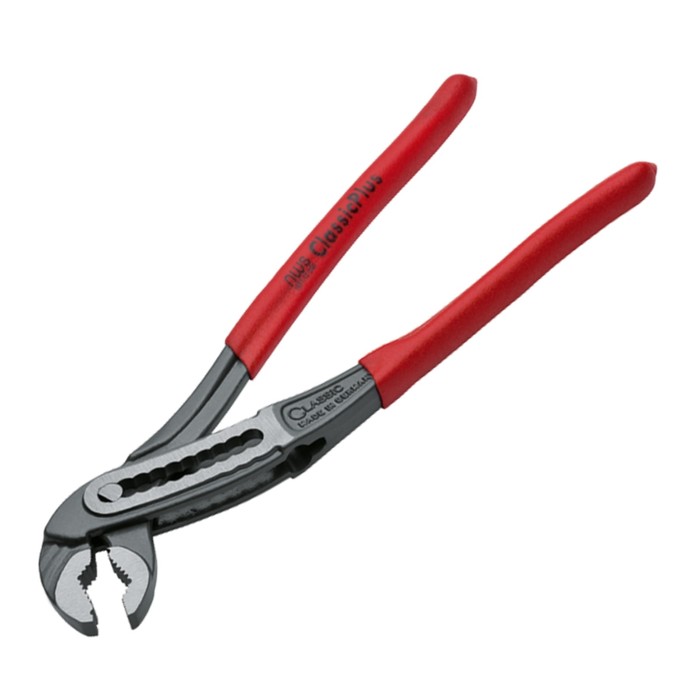 Клещи переставные NWS 1651-12-240 "Classic Plus", 240 мм, пластик.ручки