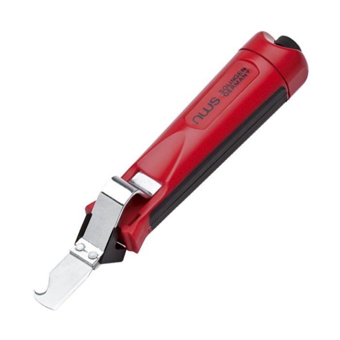 Нож NWS 728Н, для снятия изол.и разделки кабеля, d=8-28 мм, с крючком