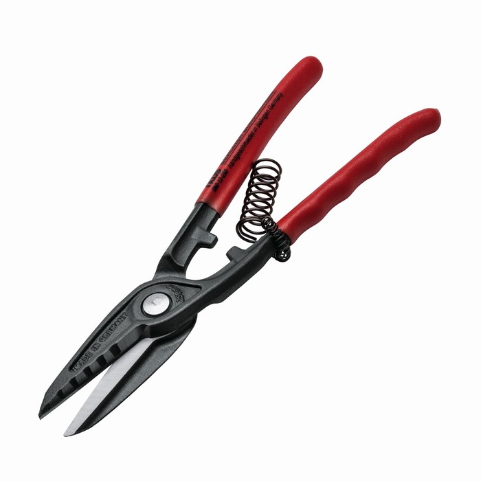 Ножницы для резки металла NWS 060-12-225, 225 мм, длинная, прямая резка