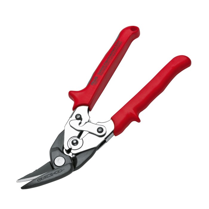 Ножницы для резки металла NWS 066L-15-250, 250мм, левые, короткие, прямая и фигурная резка
