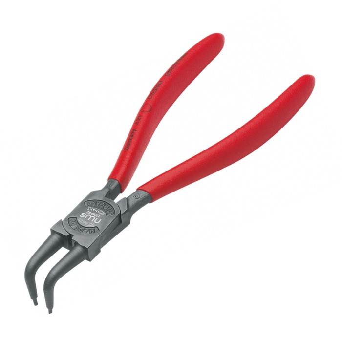 Клещи NWS 178D-62-J21, для съема внутренних стопорных колец, d=19-60 мм, изогн. на 90"