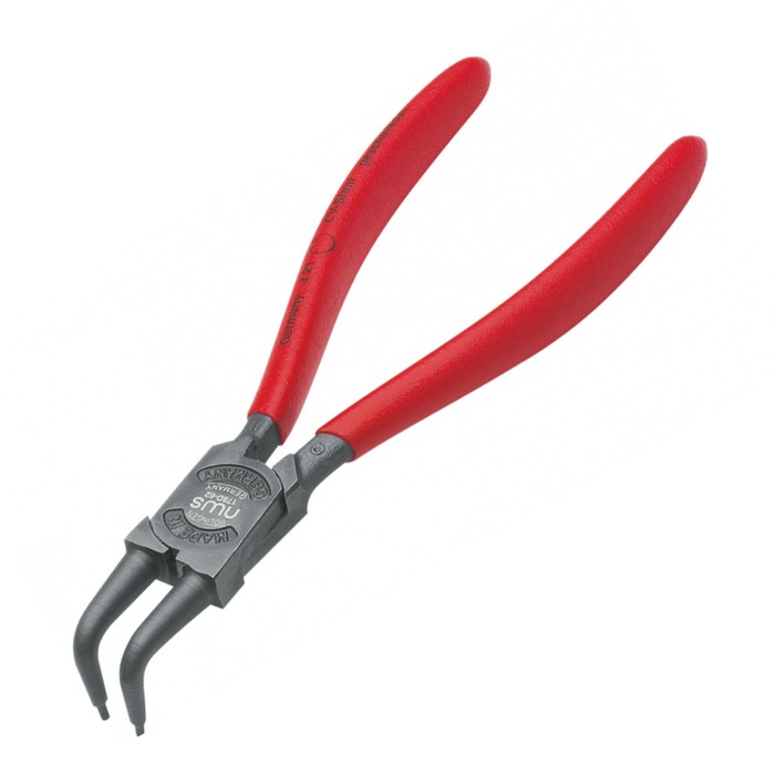 Клещи NWS 178D-62-J31, для съема внутренних стопорных колец, d=40-100 мм, изогн. на 90"