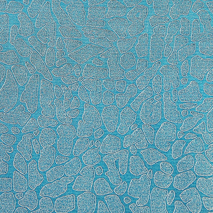 Пленка для цветов и подарков "Бирюзовые узоры" 0.5 х 5 м