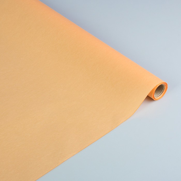 Калька для цветов, персиковая, 0.5 х 10 м, 30 г/м²