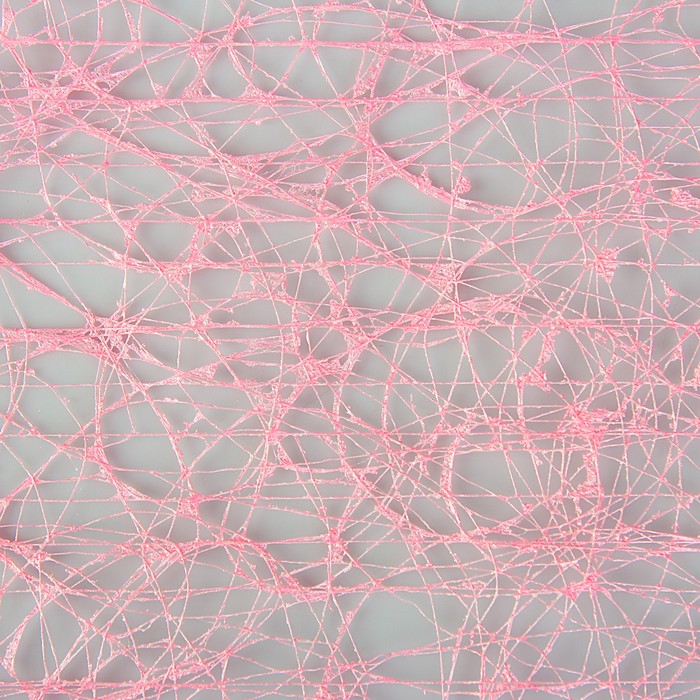 Сизаль "Премиум", перламутровая розовая, 0.5 x 5 м