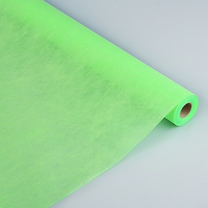 Фетр однотонный салатовый, 50 см х 15 м