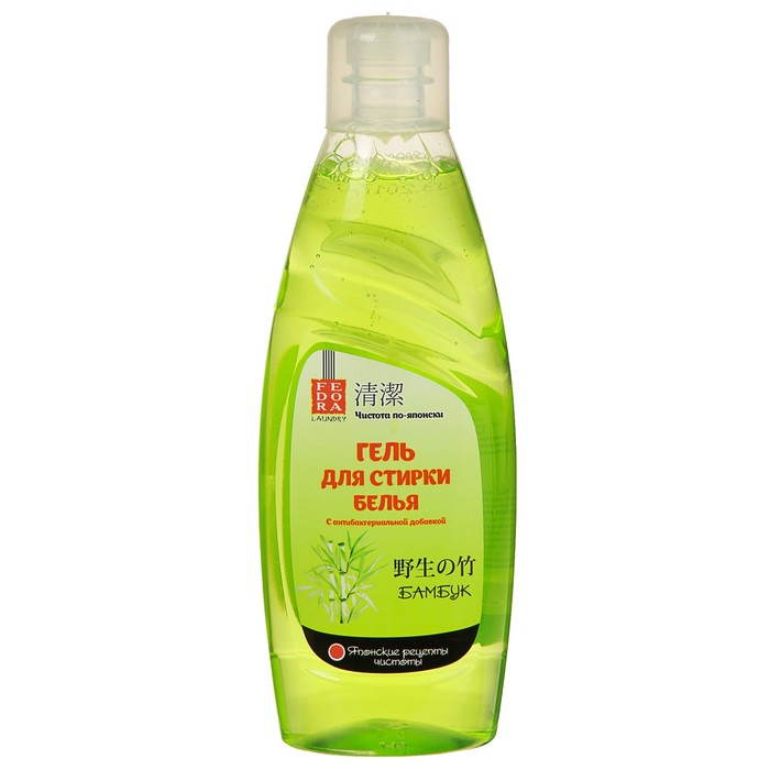 Гель для стирки белья Fedora "Бамбук", 750 мл