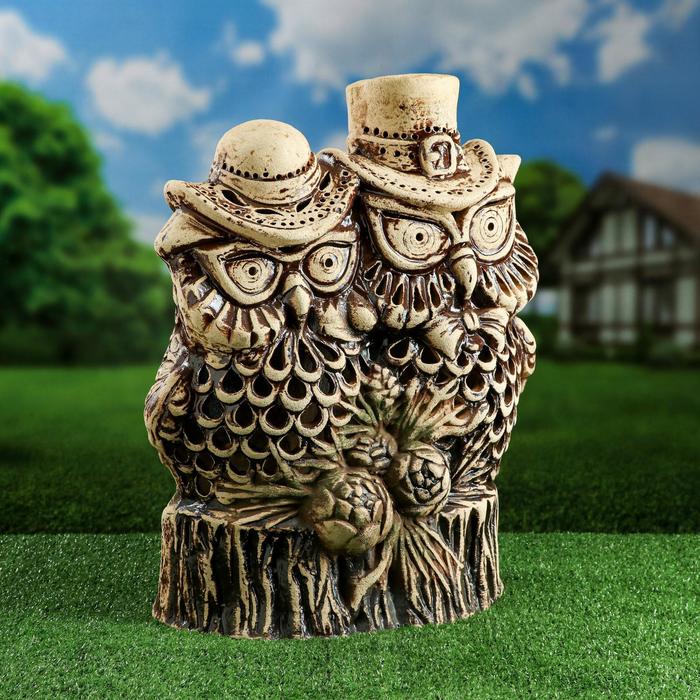 Садовая фигура садовый "Совинная пара" св