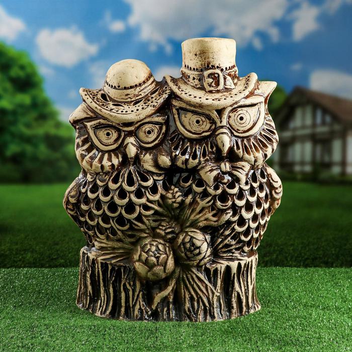 Садовая фигура садовый "Совинная пара" св