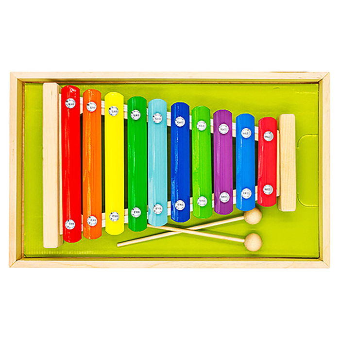Металлофон разноцветный